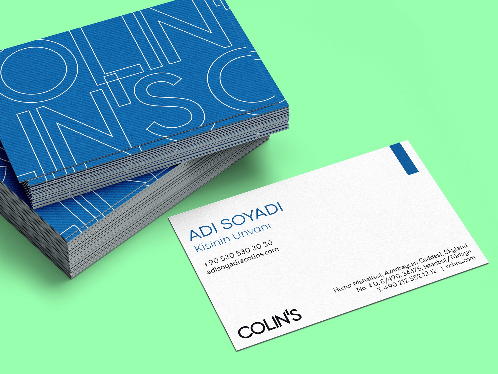 Colin's business card mockup