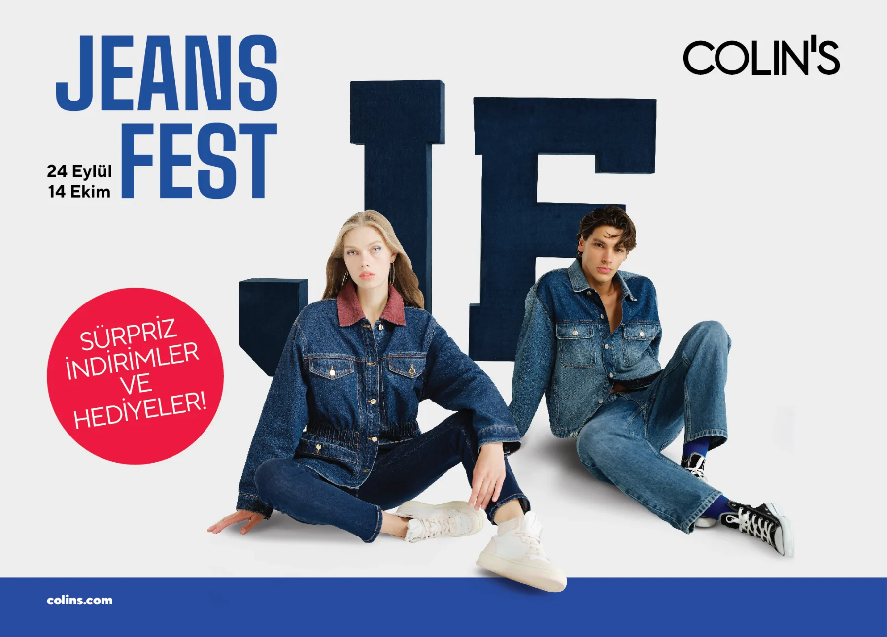 Colin's Jeans Fest key visual 1