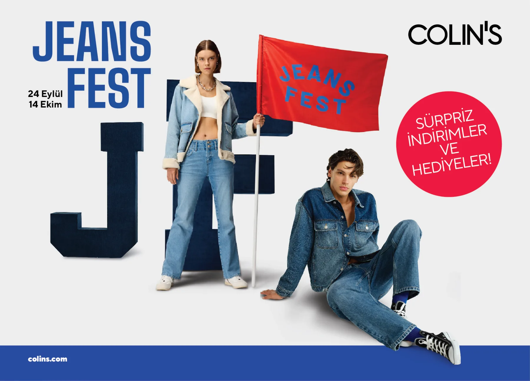 Colin's Jeans Fest key visual 2