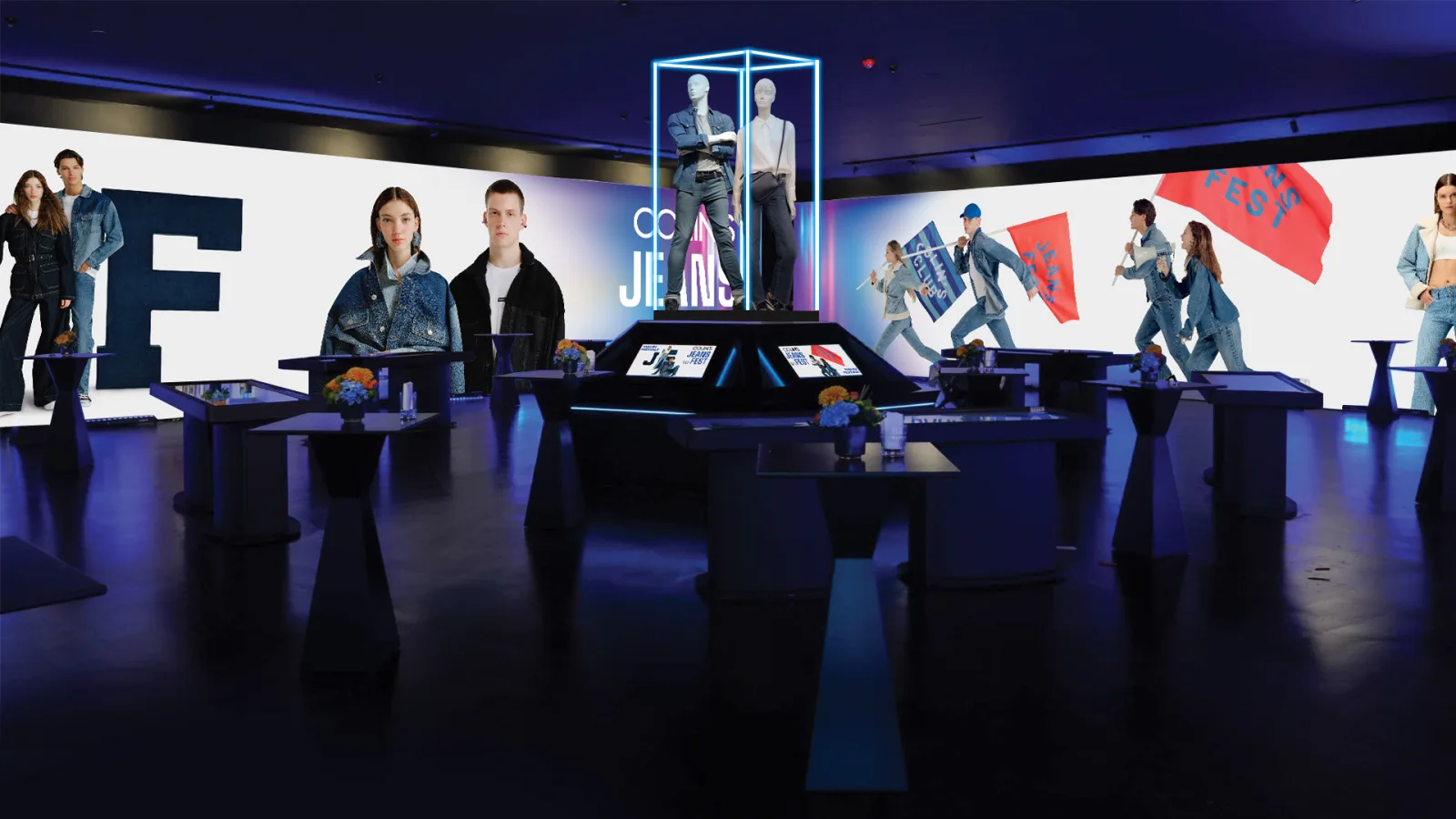 Jeans Fest digital room mockup 1