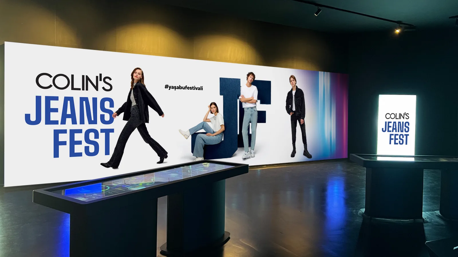 Jeans Fest digital room mockup 3