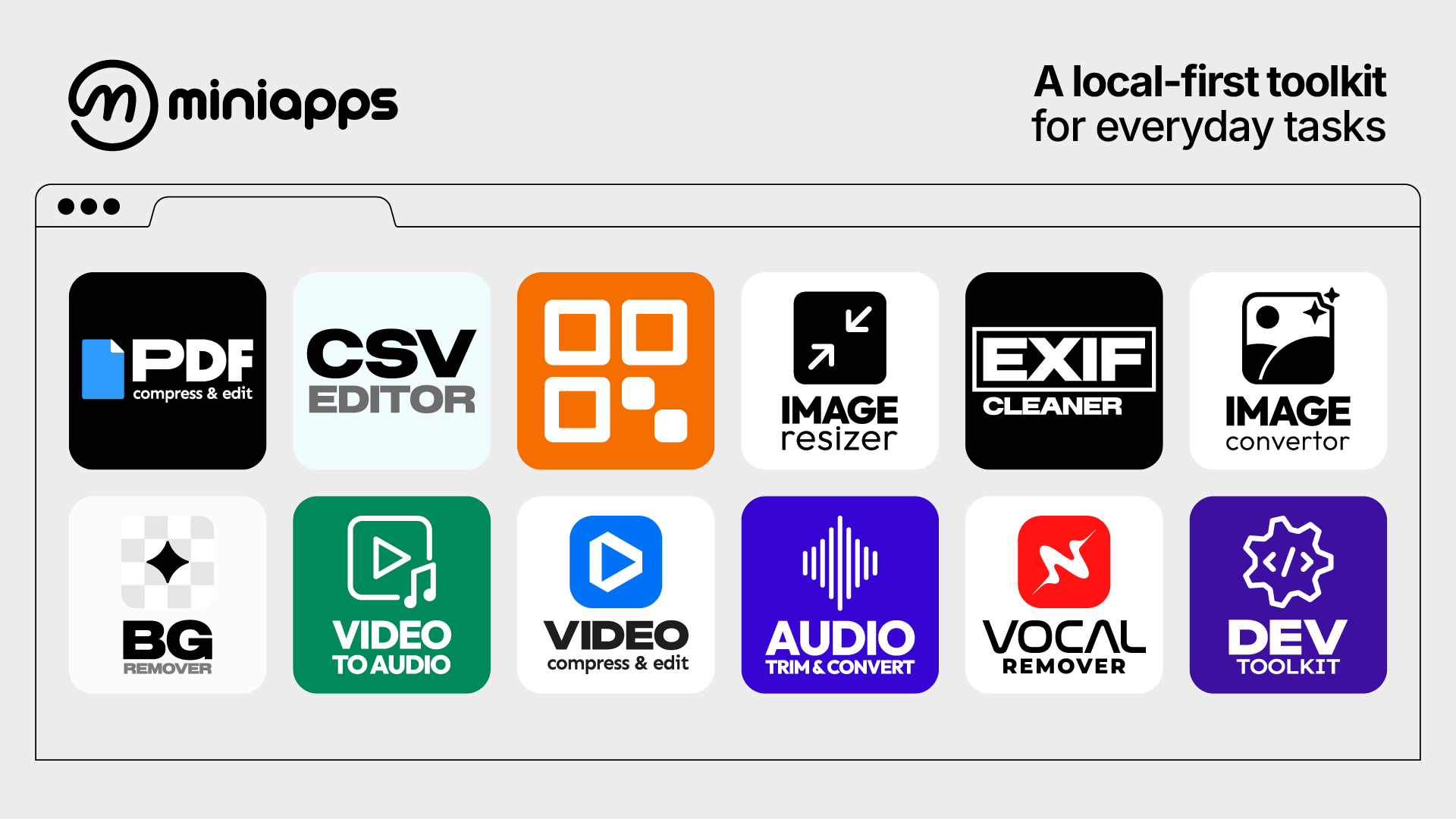 miniapps toolkit interface preview