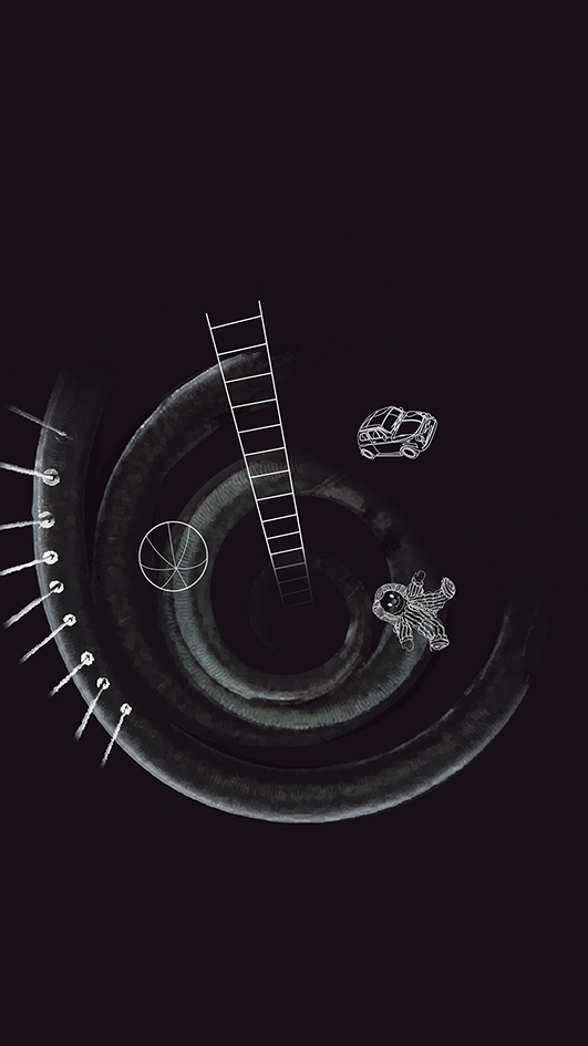 Down The Stairs mobile wallpaper