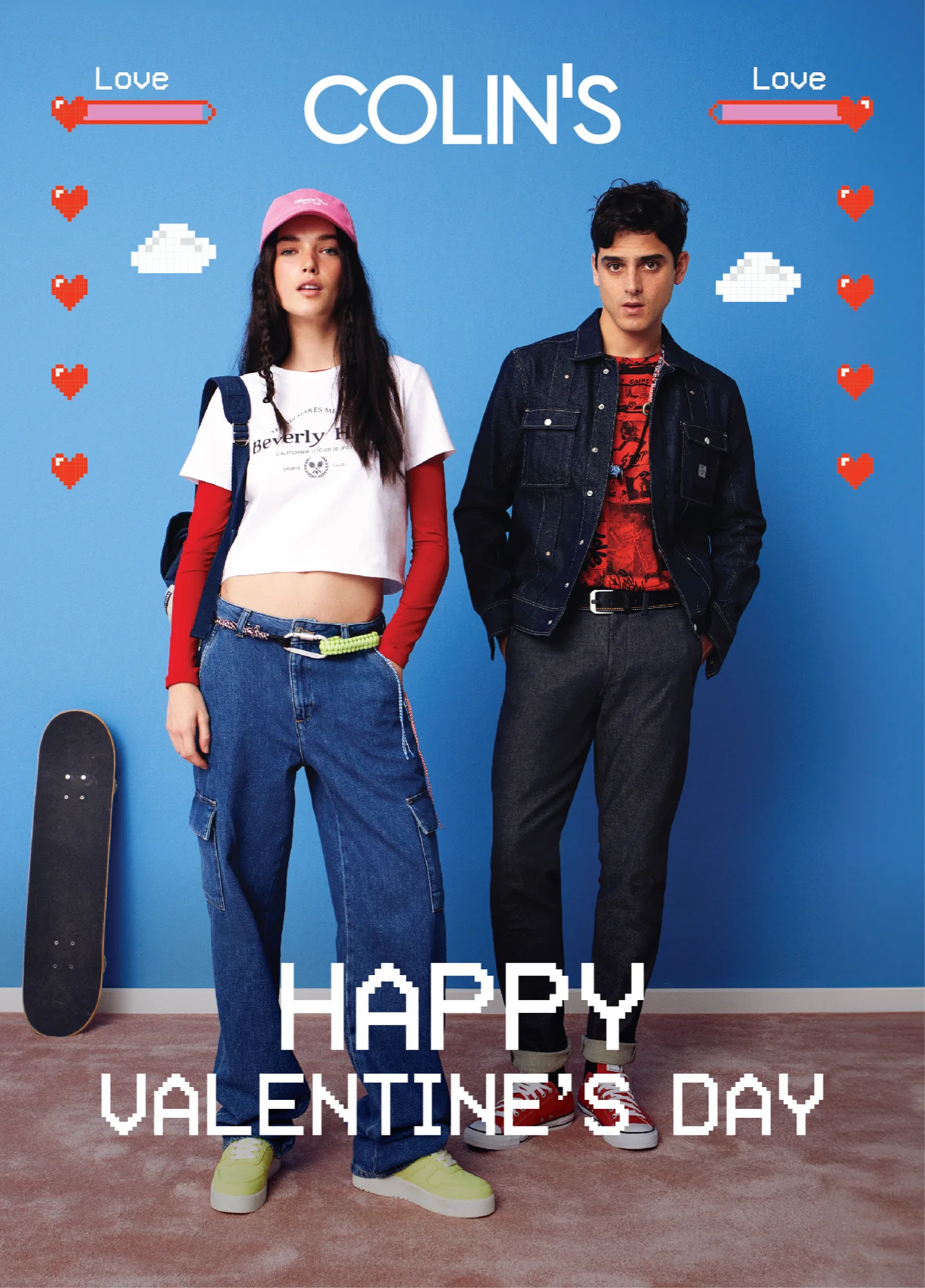 Colin's Valentine's Day campaign key visual